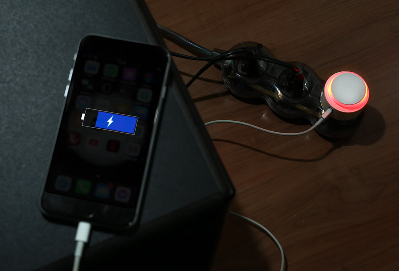 Ładowarka sieciowa USB z lampką nocną NOTTO