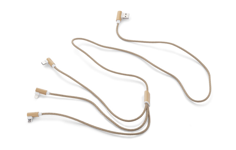 Kabel USB 3 w 1 FLAX