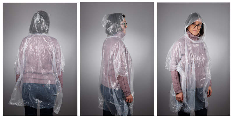 Poncho przeciwdeszczowe FLUXY